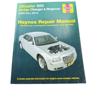 Chrysler 300 Dodge Charger Magnum 2005-2010 Haynes Repair‎ Manual Automotive
